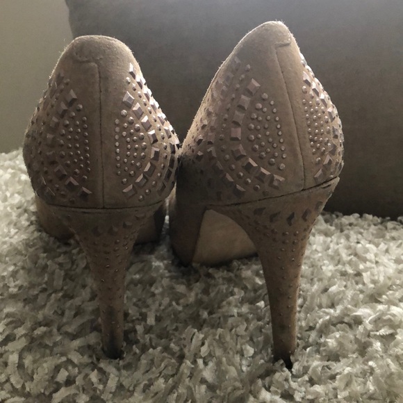 BCBG Generation suede studded heels - Picture 2 of 6